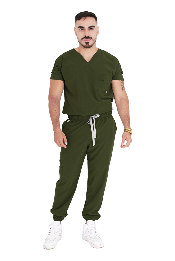 Zeus Verde Militar Antifluidos