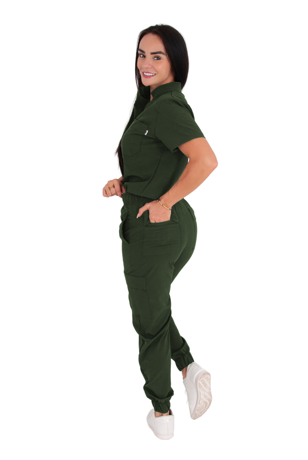 Zury Verde Militar Antifluidos