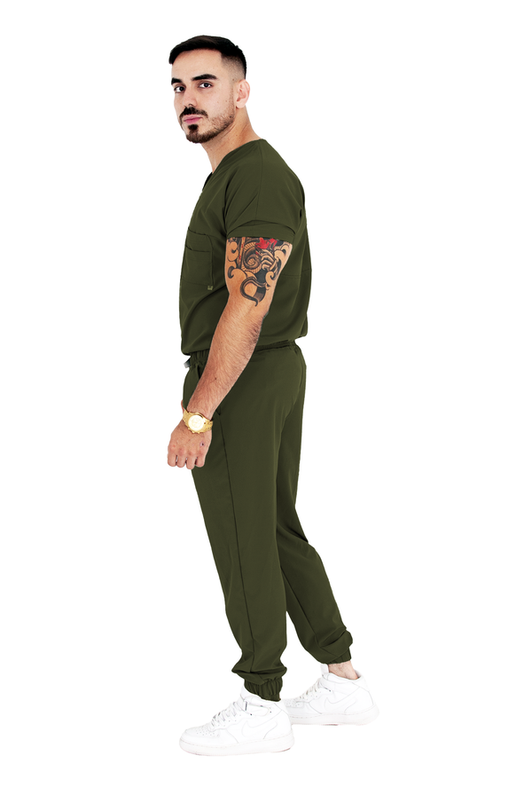 Zeus Verde Militar Antifluidos