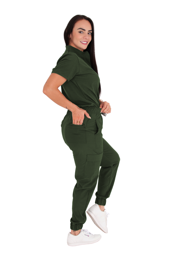 Zury Verde Militar Antifluidos