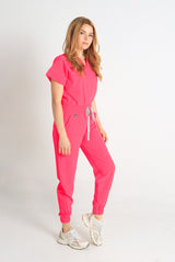 Uniforme Quirurgico Iris Rosa Neón Antifluidos