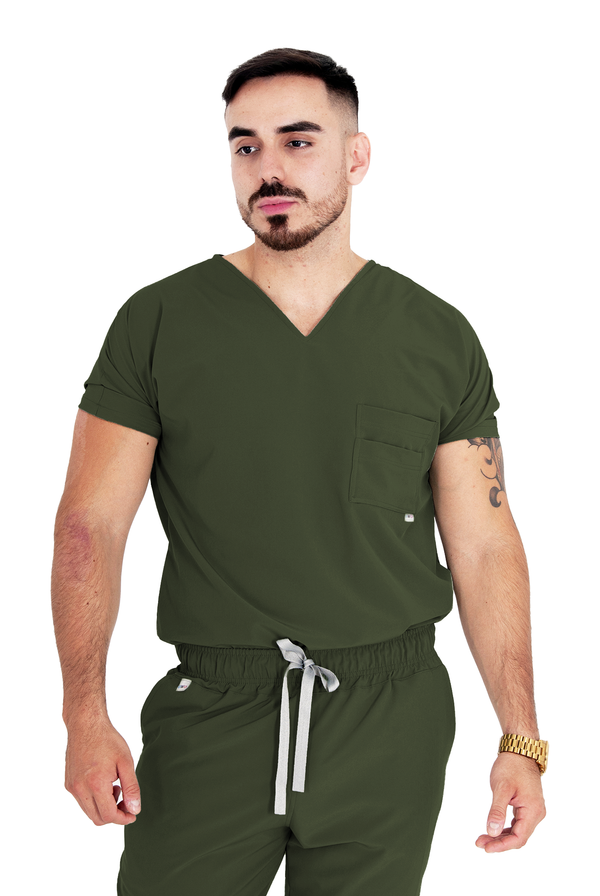 Zeus Verde Militar Antifluidos