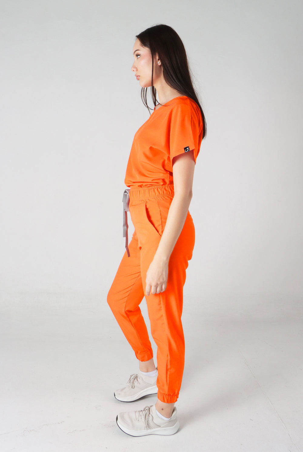 Uniforme Quirurgico Ginger Naranja Neón Antifluidos