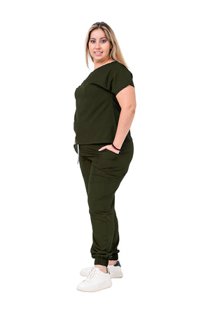 Ginger Plus Verde Militar Antifluidos