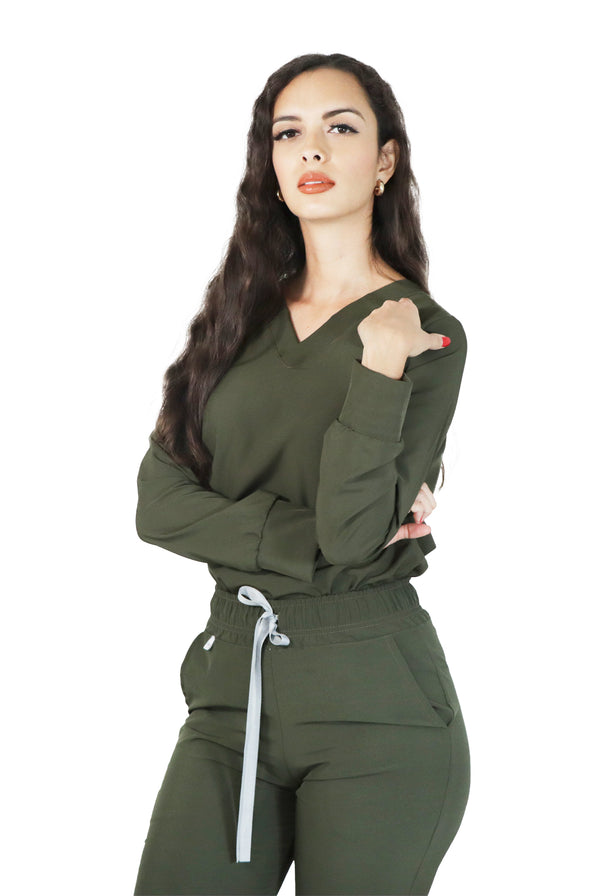Violetta Verde Militar Antifluidos