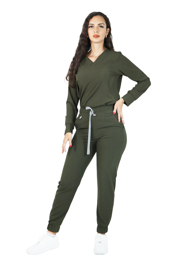 Violetta Verde Militar Antifluidos